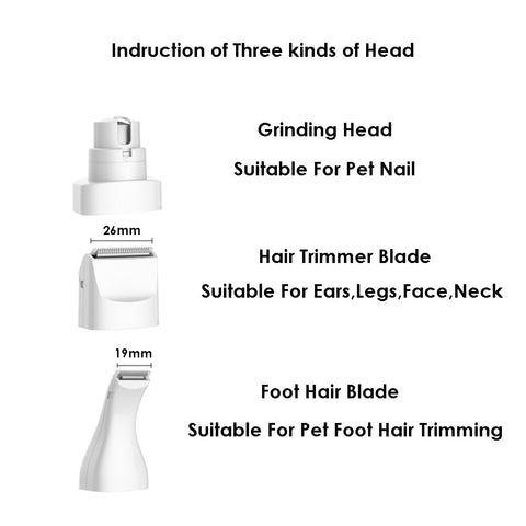 Image of 3 IN 1 Pet Grooming Machine Trimmer