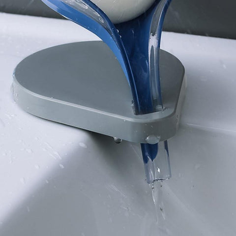 Image of Soap Holder Sink Sponge Drain Box Creative Suction Cup.