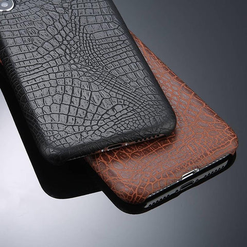 Image of Crocodile Texture Phone Case.