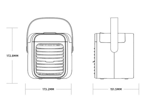 Image of New portable water cooling fan