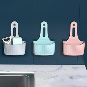 Hanging Bag Kitchen Sink Sponge Storage.