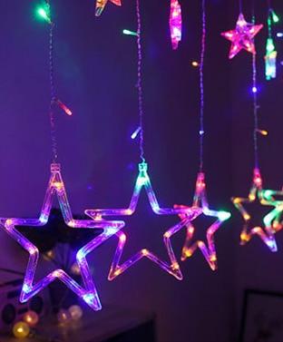 Image of Star Light  Christmas Decoration.