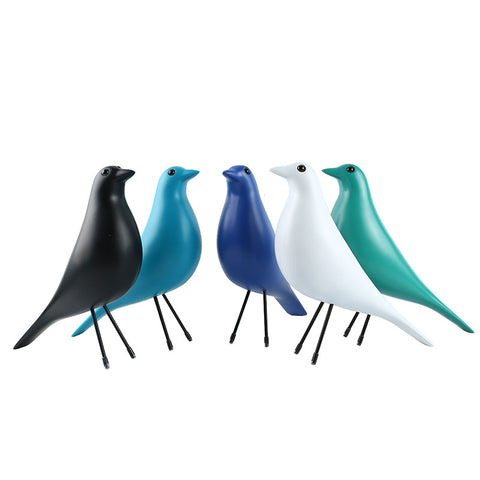 Image of Bird Ornaments Resin Crafts