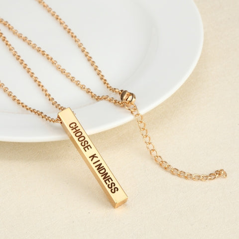 Image of Engraving Personalized Couple Necklace