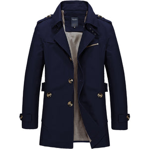 Casual Fit Overcoat Jacket.