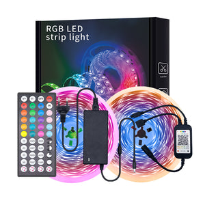 Light Sound Control Music Light Belt Set Smart Bluetooth