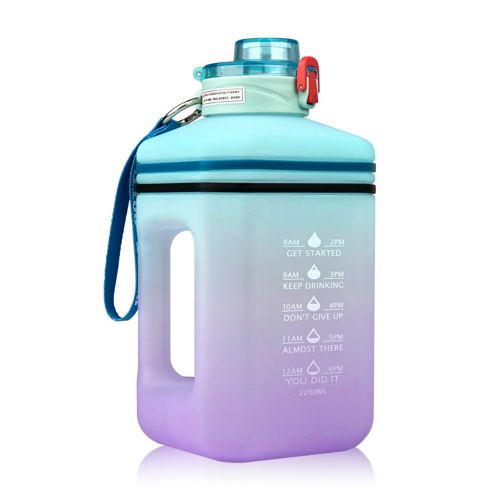 Straw Space Cup Sports Water Bottle