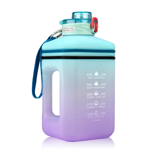 Image of Straw Space Cup Sports Water Bottle