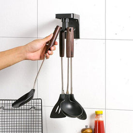 4/6 Hooks Kitchen Storage Racks