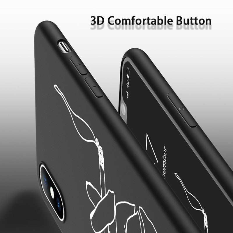 Abstract Art Lover Face Phone Case For iPhone