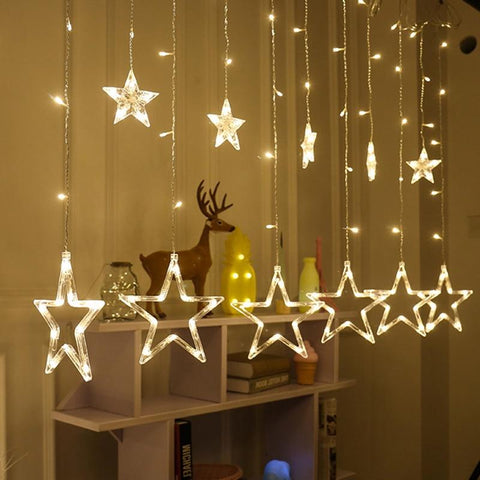 Image of Star Light  Christmas Decoration.