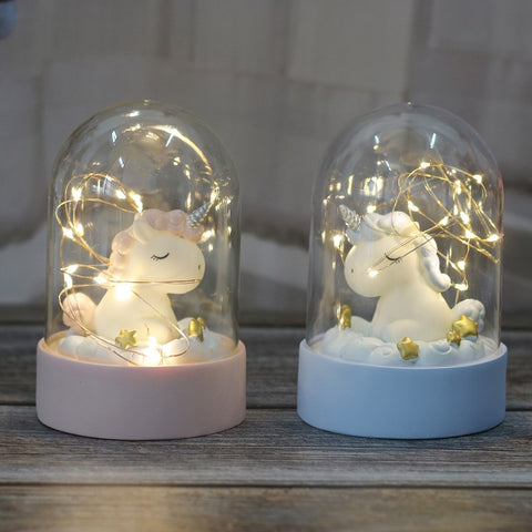 Image of Creative Cartoon Unicorn LED Night Light