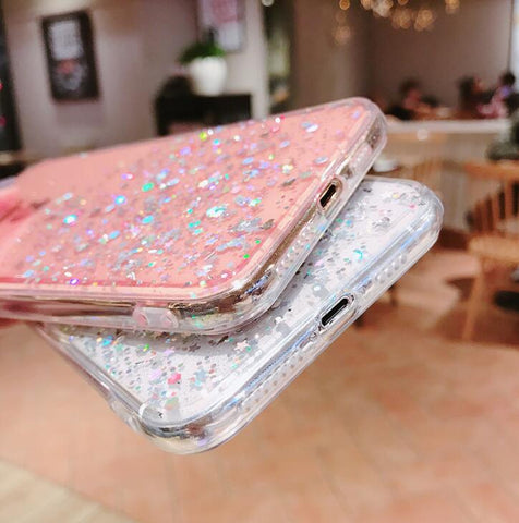Image of Night Shining Glitter Case Sequin iPhone Case