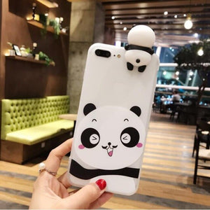 3D Cute Cartoon Panda For iPhone