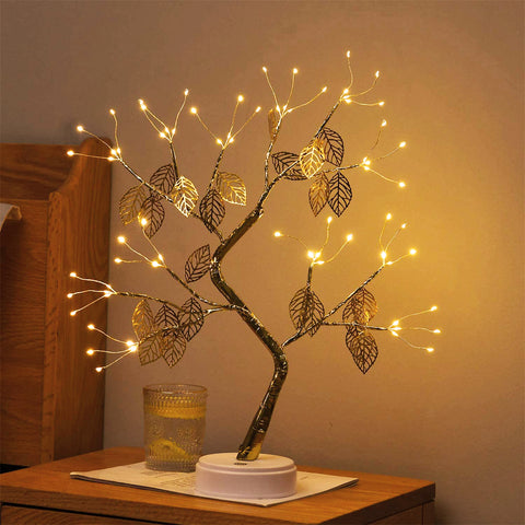 Image of LED Tree Light Creative Touch Table Lamp