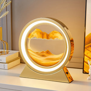 Creative Flow Sand Painting Sand Table Lamp