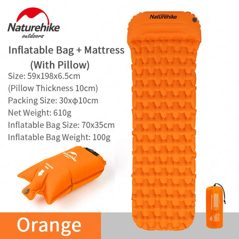 Image of Outdoor Inflatable Camping Mat