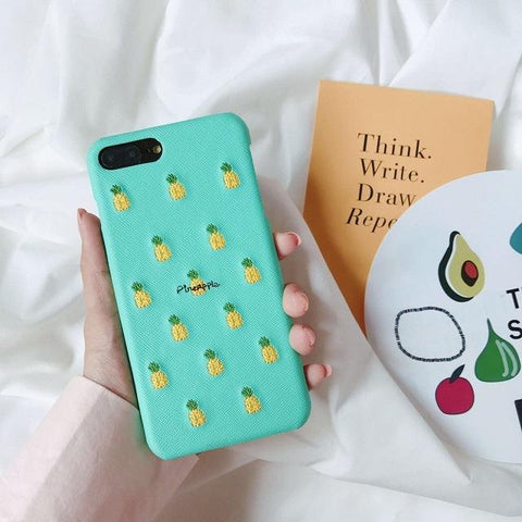 Image of Fruit Pattern Phone Case For iphone.