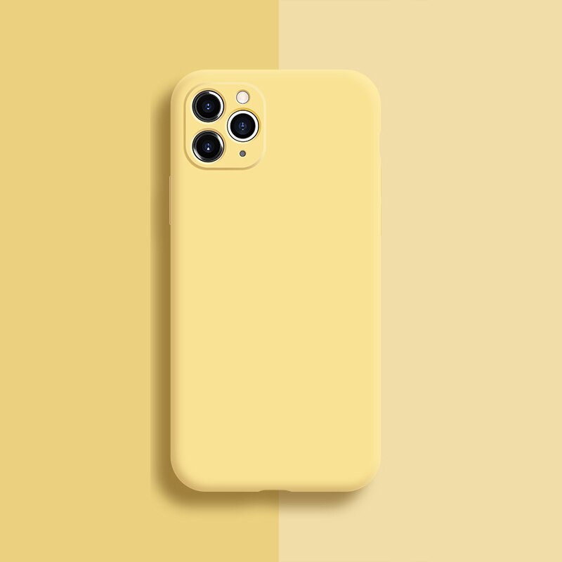 Liquid Silicone Case For iPhone 11