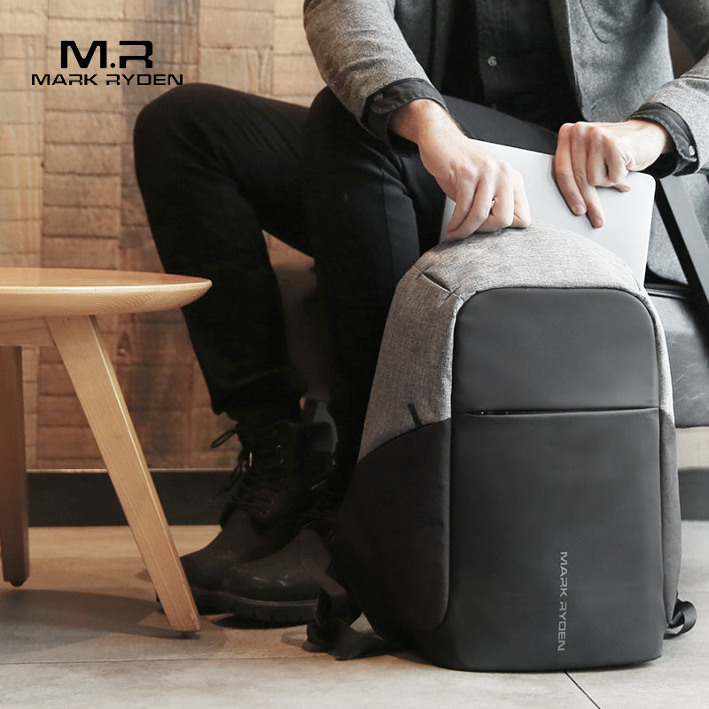 USB charging Men 15inch Laptop Backpacks