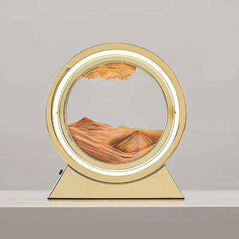 Image of Creative Flow Sand Painting Sand Table Lamp