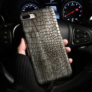 3D Crocodile Phone Case For iPhone