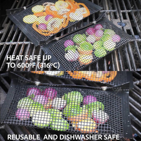 Image of Non-Stick Mesh Grilling Bag