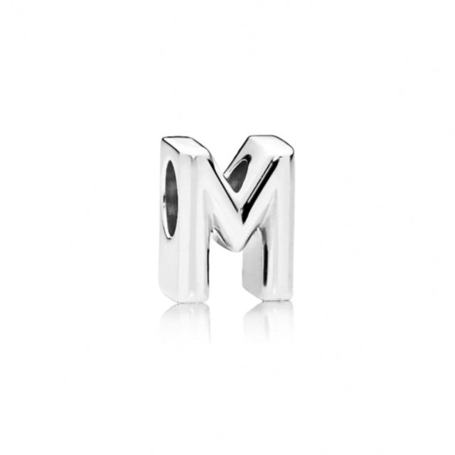 Alphabet Sterling Silver Charm