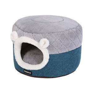 Soft Plush Puppy Cushion Pet Bed