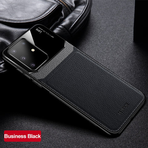 Image of Samsung Galaxy Leather Shell Case Cover.