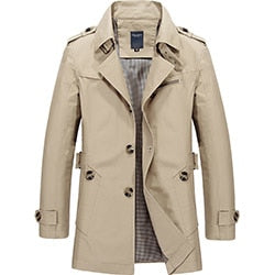 Casual Fit Overcoat Jacket.