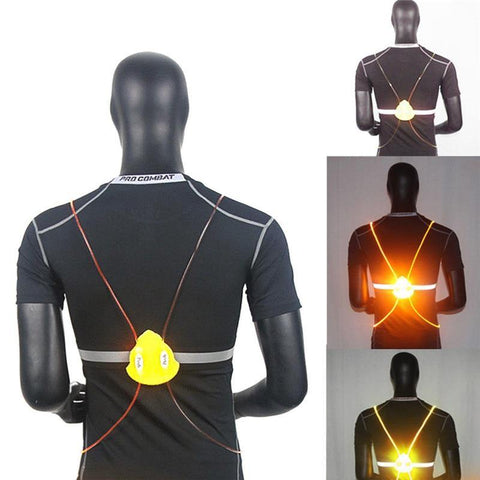 Image of 360 Reflective LED Flash Driving Vest High Visibility Night.
