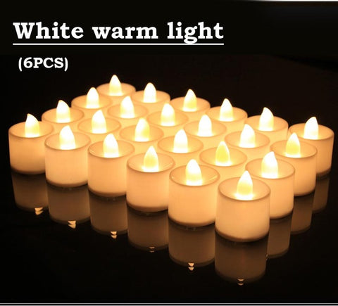 Image of LED Balloon Battery operated candle lamp multicolour.