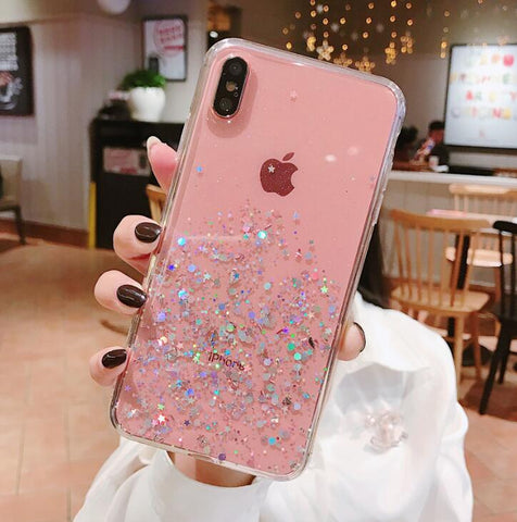 Image of Night Shining Glitter Case Sequin iPhone Case