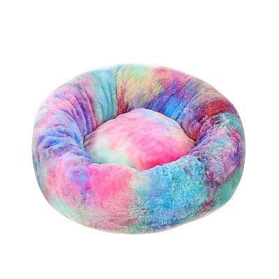 Image of Pet Dog Bed Comfortable Donut Cuddler.