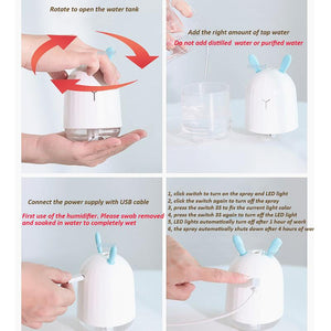 Aroma Diffuser with LED Lamp Mini.