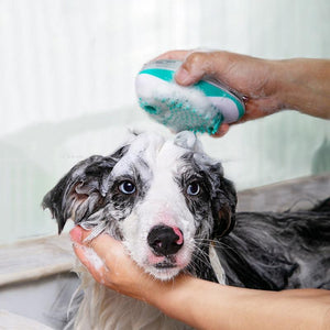 Pet Dog Bath Brush Comb Pet SPA Massage Brush.