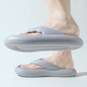 Summer Clip-Foot Bread Slippers