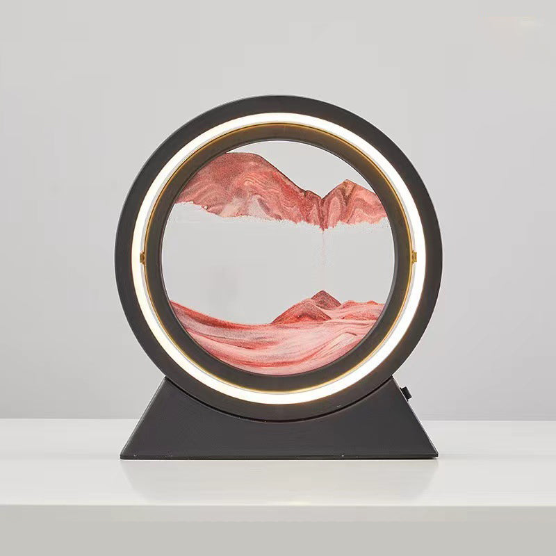 Creative Flow Sand Painting Sand Table Lamp