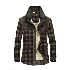 Men Cotton Liner Casual Shirts