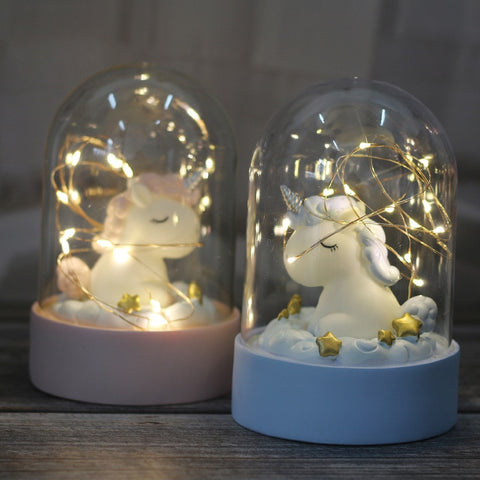 Image of Creative Cartoon Unicorn LED Night Light