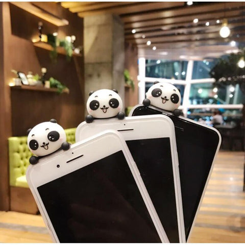 Image of 3D Cute Cartoon Panda For iPhone