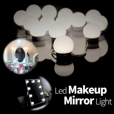 Image of CanLing USB LED 12V Vanity Mirror Makeup Lamp.