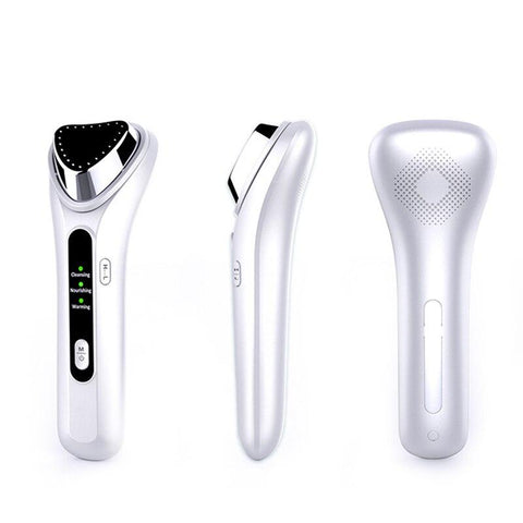 Image of 3.7V Facial Cleaner Tool Ultrasonic Vibration.