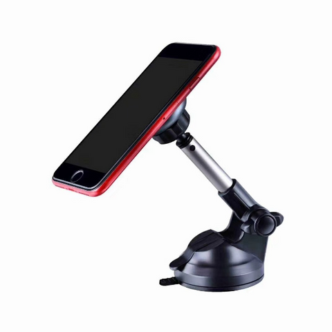 Image of Car telescopic arm magnet phone stand car.