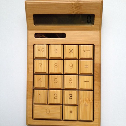 Image of Creative Bamboo Calculator