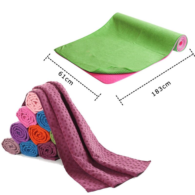 Yoga Mat Cover Towel Blanket For Fitness Exercise.