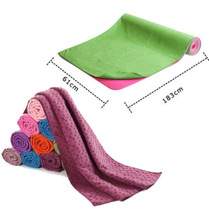 Yoga Mat Cover Towel Blanket For Fitness Exercise.