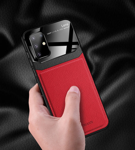 Image of Samsung Galaxy Leather Shell Case Cover.