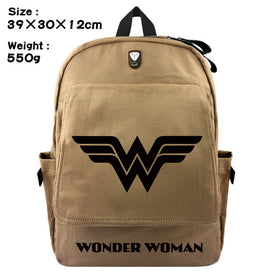 Wonder Woman Canvas Travel Backpack
